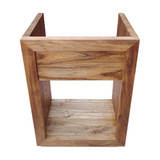 Swiss Madison SM-BV369TK-C Rennes 24" Reclaimed Wood Vanity in Natural Teak - Cabinet Only