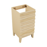 Swiss Madison SM-BV560-C Cascade 18" Bathroom Vanity - Natural Oak - Cabinet Only