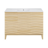 Swiss Madison SM-BV557 Cascade 48" Bathroom Vanity in Natural Oak With Sink
