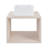 Swiss Madison SM-BV155WK Concorde 24" Wall-Hung Vanity - White Oak With Sink