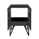 Swiss Madison SM-BV222-C Annecy 24" Black Walnut Bathroom Vanity - Cabinet Only