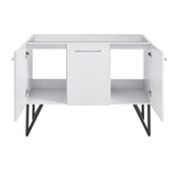 Swiss Madison SM-BV214-C Annecy 48" Glossy White Bathroom Vanity - Cabinet Only