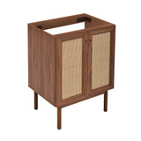 Swiss Madison SM-BV662WN-C Classe 24" Bathroom Vanity - Dark Walnut - Cabinet Only Swiss Madison SM-BV662WN-C Classe 24" Bathroom Vanity - Dark Walnut - Cabinet Only