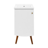 Swiss Madison SM-BV650 Manoir 18" Bathroom Vanity - White With Sink