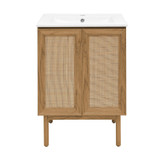Swiss Madison SM-BV662 Classe 24" Bathroom Vanity in Oak With Sink
