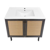 Swiss Madison SM-BV663B Classé 36" Bathroom Vanity - Black With Sink