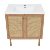 Swiss Madison SM-BV664 Classé 30" Bathroom Vanity - Oak With Sink Swiss Madison SM-BV664 Classé 30" Bathroom Vanity - Oak With Sink