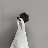 Swiss Madison SM-RH02MB Brusque Robe Hook - Matte Black Swiss Madison SM-RH02MB Brusque Robe Hook - Matte Black
