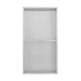 Swiss Madison SM-DWN01C Voltaire 12" x 24" Stainless Steel Double Shelf Wall Niche - Matte Chrome