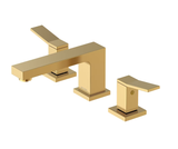 Gerber Avian Two Handle Widespread Lavatory Faucet w/ Metal Touch Down Drain 1.2gpm - Brushed Bronze - D304119BB