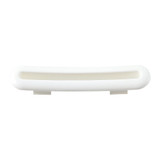 Kingston Brass Made To Match Bathtub Overflow Hole Cover, Matte White - TC301W