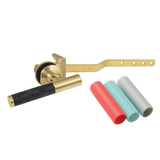 Kingston Brass Kaiser Front Mount Toilet Tank Lever, Brushed Brass - KTCKL7