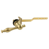 Kingston Brass Naples Front Mount Toilet Tank Lever, Brushed Brass - KTNL7
