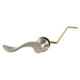 Kingston Brass NuWave Side Mount Toilet Tank Lever, Brushed Nickel - KTDFLS8