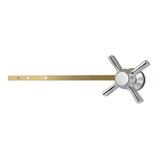 Kingston Brass Millennium Universal Front or Side Mount Toilet Tank Lever, Polished Chrome - KTZXD1