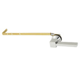 Kingston Brass Claremont Universal Front or Side Mount Toilet Tank Lever, Polished Nickel - KTCLD16