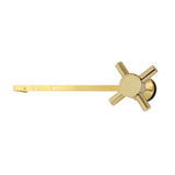 Kingston Brass Concord Universal Front or Side Mount Toilet Tank Lever, Polished Brass - KTDXD2