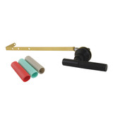 Kingston Brass Kaiser Universal Front or Side Mount Toilet Tank Lever, Matte Black - KTCKLD0