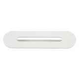 Kingston Brass Made To Match Bathtub Overflow Hole Cover, Matte White - TC402W