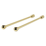 Kingston Brass Tub Supply Line Wall Support for CC46x, CC47x, CC48x, Polished Brass - CC412