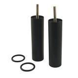 Kingston Brass Extension Leg, Matte Black - VPBL514880