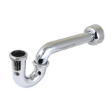 Kingston Brass 1-1/2" P-Trap with Box Flange, 13-1/16" Length, 18 Gauge, Polished Chrome - CC4121