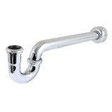 Kingston Brass 1-1/4" P-Trap with Box Flange, 18" Length, 18 Gauge, Polished Chrome - CC6181