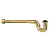 Kingston Brass 1-1/2" P-Trap with Bell Flange, 24" Length, 18 Gauge, Brushed Brass - CC7127