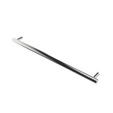 Amba Modello i Round 40" Hardwired Single Bar Towel Warmer - 40" Long - 20 Watt - Polished Stainless - i40RO.P