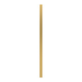 Amba i40SQ.SB Modello i Square 40" Hardwired Single Bar Towel Warmer - 40" Long - 20 Watt - Satin Brass