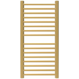 Amba Sirio S2142 Hardwired Towel Warmer - Satin Brass - 21"W x 42"H; 220W - S2142SB.2
