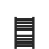Amba Vega V2337 Hardwired Towel Warmer - Matte Black - 23"W x 37"H; 250W - V2337MB.2