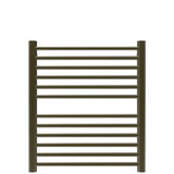 Amba S2932BB.2 Sirio S2932 Hardwired Towel Warmer - Brushed Bronze  - 29"W x 32"H; 220W