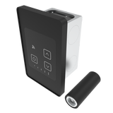 Amba ATW-TDHCR-MB Remote Touch Digital Heat Controller - Matte Black