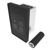 Amba Remote Touch Digital Heat Controller - Matte Black - ATW-TDHCR-MB