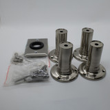 Amba Traditional Bracket Pack - Brushed Nickel - AT-BP-BN