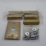 Amba Radiant Bracket Pack - Satin Brass - AR-BP-SB