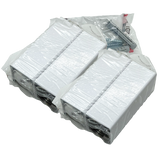Amba AE-BPS4-W Square Bracket Pack (qty4) for Quadro, Vega & Modello i in White