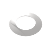 Amba 1mm Round Spacer (qty. 2) for use with Antus or Sirio collections - Polished Stainless - AE-1R-P
