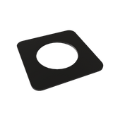Amba AE-1S-MB 1mm Square Spacer (qty. 2) for use with Quadro or Vega collections - Matte Black