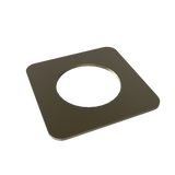 Amba AE-1S-BB 1mm Square Spacer (qty. 2) for use with Quadro or Vega collections - Brushed Bronze