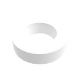 Amba AE-10R-W 10mm Round Spacer (qty. 2) for use with Antus or Sirio collections - White