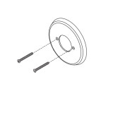 Symmons Diverter Escutcheon Kit - Satin Nickel - 96-66-DIV-ESC-STN Symmons Diverter Escutcheon Kit - Satin Nickel - 96-66-DIV-ESC-STN