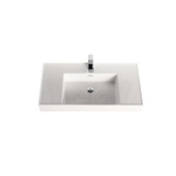 Blossom Acrylic Top-Mount Bathroom Vanity Sink & Counter Top 36" W x 18" D- White - A10 3618 50