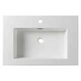 Blossom Acrylic Top-Mount Bathroom Vanity Sink & Counter Top 24" W x 18" D- White - A10 2418 25