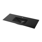 Blossom Ceramic Bathroom Vanity Sink 48" W x 18" D with Counter Top - Matte Black - C04 4818 S MB