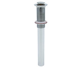 Mountain Plumbing EZ-CLICK™ Soft Touch Round Lavatory Drain - without Overflow - Gunmetal - MT742/GM