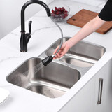 Oakland 32" X 20" Undermount Premium Stainless Steel 60/40 Double Bowls Kitchen Sink - KSU322097