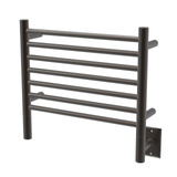 Amba Jeeves Model H Straight 16" Wide 7 Bar Hardwired Towel Warmer in Oil Rubbed Bronze - HSO-16