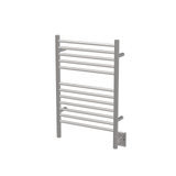 Amba Jeeves Model E Straight 16" Wide 12 Bar Hardwired Towel Warmer in Polished Stainless - ESP-16